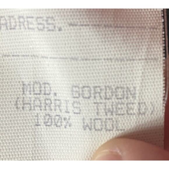 Harris Tweed Jacket Blazer Mens 43R Jos A Bank Quiet Luxury Old Money Heritage - Picture 5 of 16